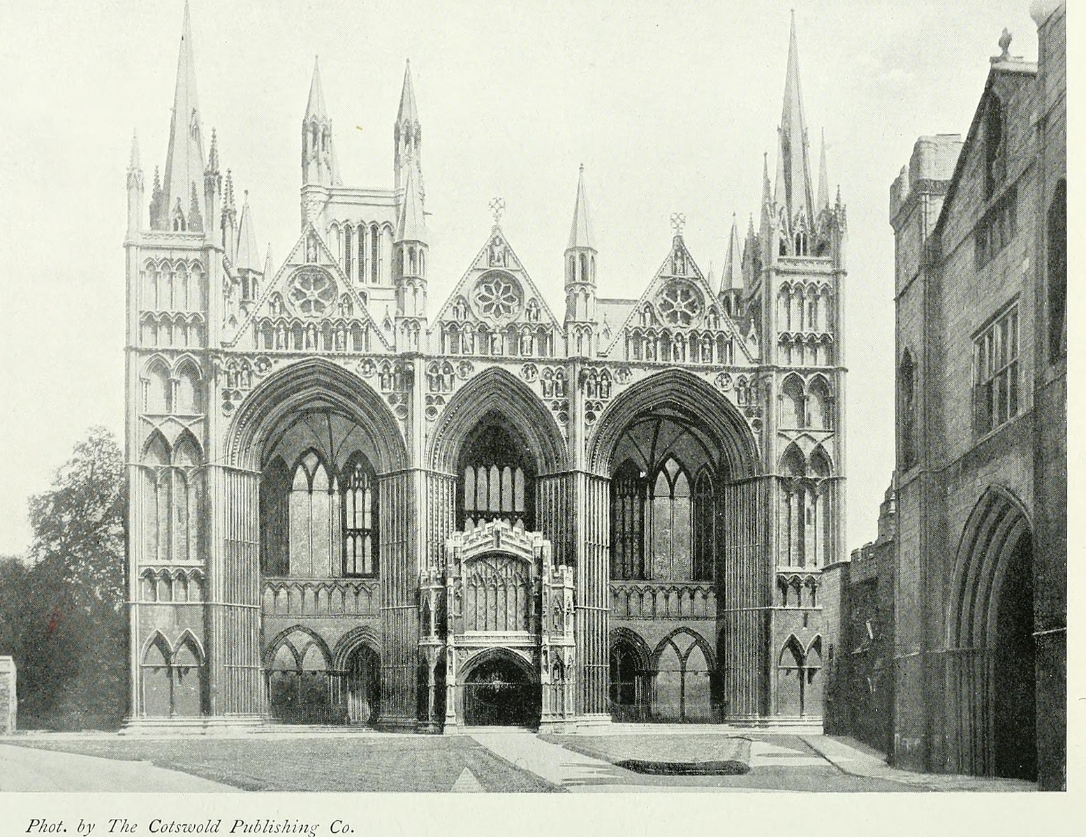 Catedrales góticas, Fig. 3 - Arquitectura gótica en Francia, Inglaterra e Italia, 1915, Estudia mejor.