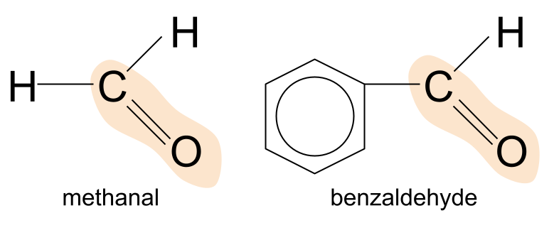 Ejemplos de aldehídos del grupo carbonilo StudySmarter