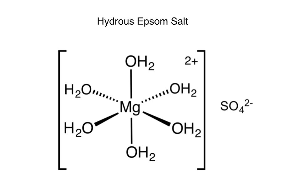 Hydrates Hydrous MgSO4 StudySmarter
