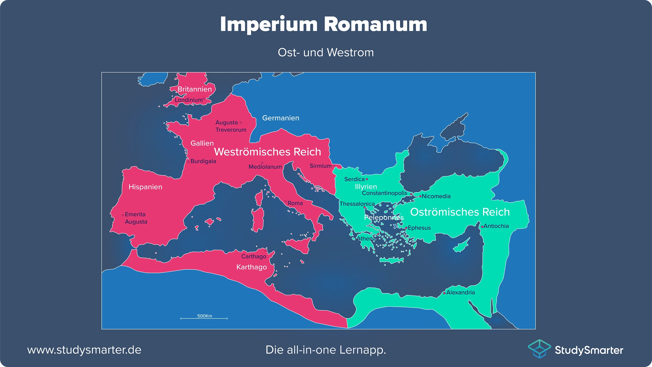 Byzantinisches Reich Imperium Romanum Karte StudySmarter