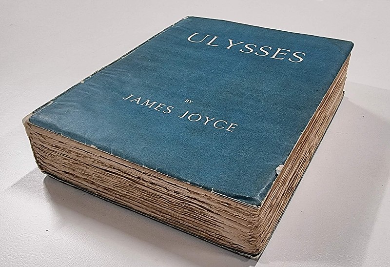 James Joyce, Imagen de la primera edición de Ulises, StudySmarter