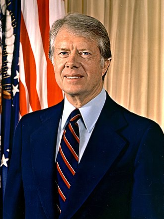 Elecciones presidenciales de 1980, Foto del presidente Jimmy Carter 1977, StudySmarter