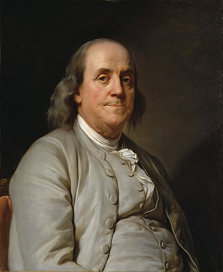 Constitución Americana Retrato de Benjamin Franklin StudySmarter