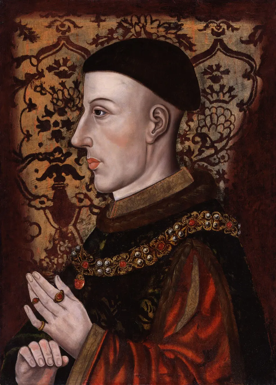 Plantagenet Dynasty, Portrait of King Henry V of England, StudySmarter