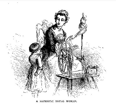 Daughters of Liberty, spinning bees, 91Ó°ÊÓ