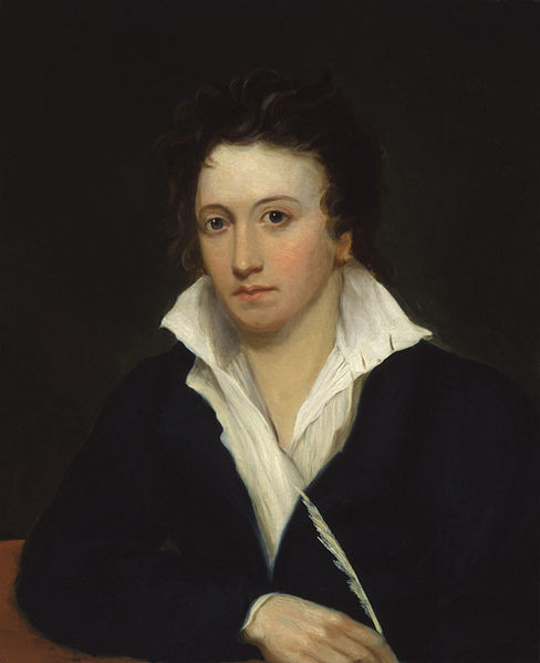 Auge del ateísmo en la Ilustración, Retrato pintado de Percy Bysshe Shelley, StudySmarter