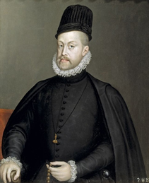 Philip II of Spain Portrait of King Philip II of Spain StudySmarter