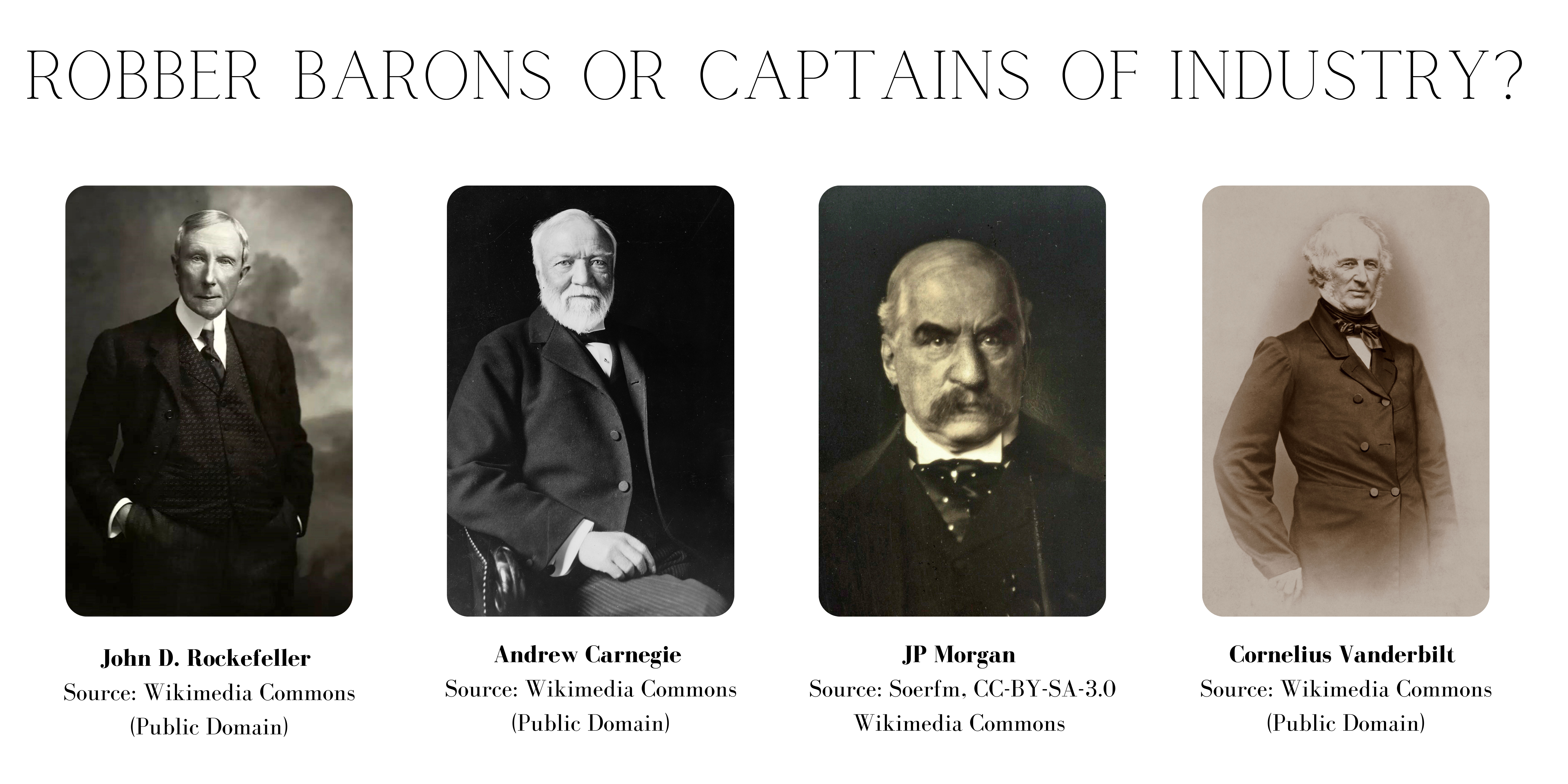 Barons voleurs, Barons voleurs ou capitaines d'industrie, StudySmarter