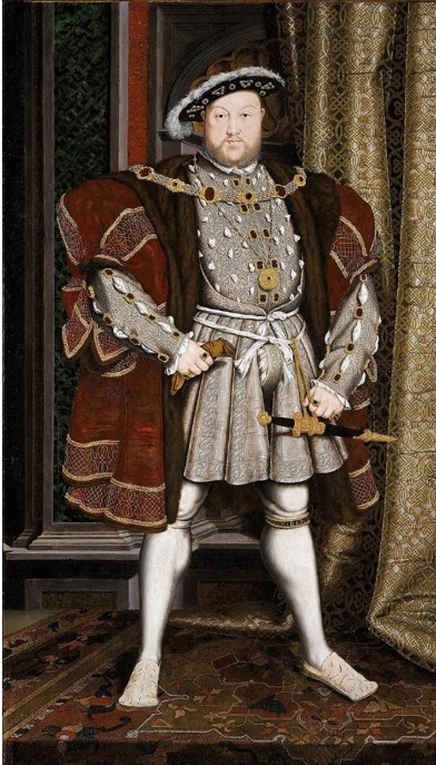 Henry VIII Portrait of an older Henry VIII StudySmarter