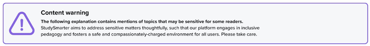 Ku Klux Klan Sensitivity Banner StudySmarter