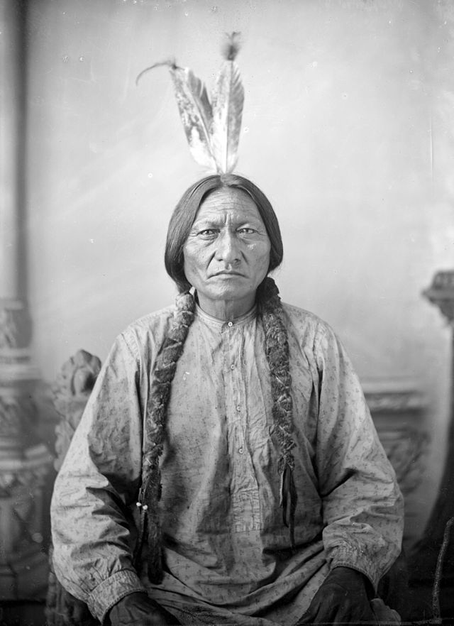 Bataille de Little Bighorn Sitting Bull Étudie plus intelligemment