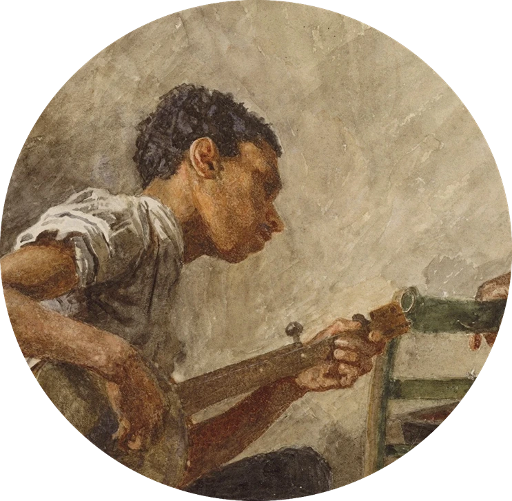 Malerei Aquarellmalerei Thomas Eakins The Dancing Lesson StudySmarter