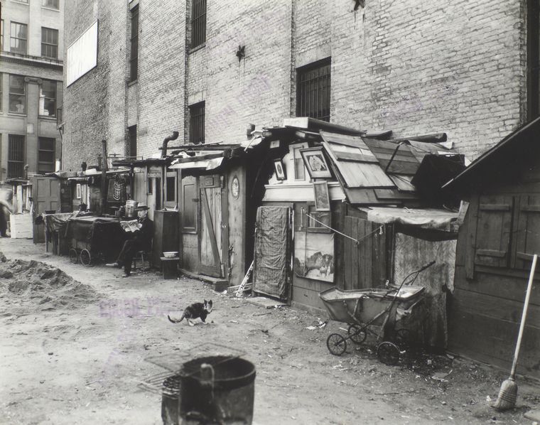 American Culture 1930s, Unemployed and Huts Manhattan, StudySmarter
