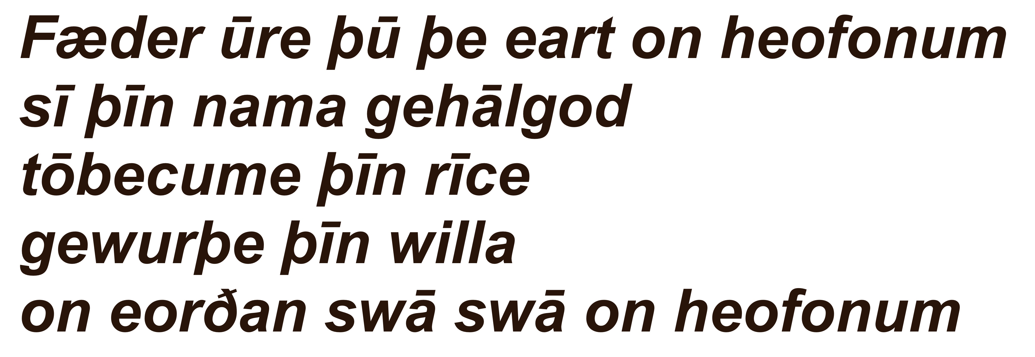 English as a global Language, Altenglisch Beispiel, StudySmarter