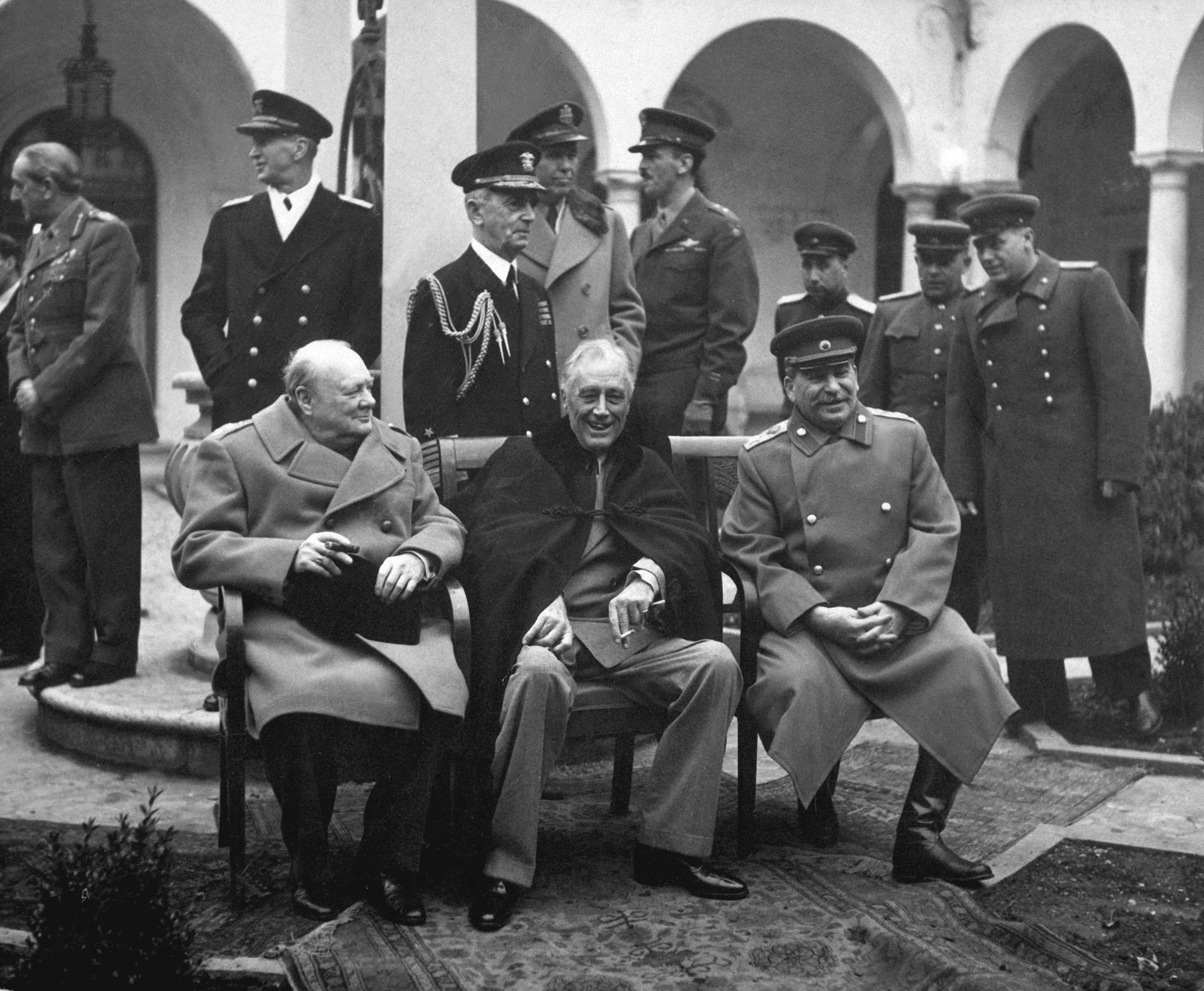 Tehran Conference, Yalta Conference in 1945, ÷ÈÓ°Ö±²¥