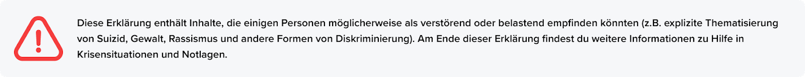 Main Keyword, Inhaltswarnung Thematisierung von Suizid, Gewalt, Rassismus und andere Formen von Diskriminierung, StudySmarter