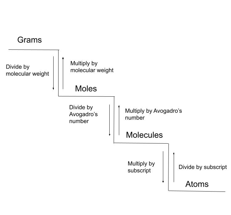 Avogadro's Number and the Mole Conversion Table StudySmarter