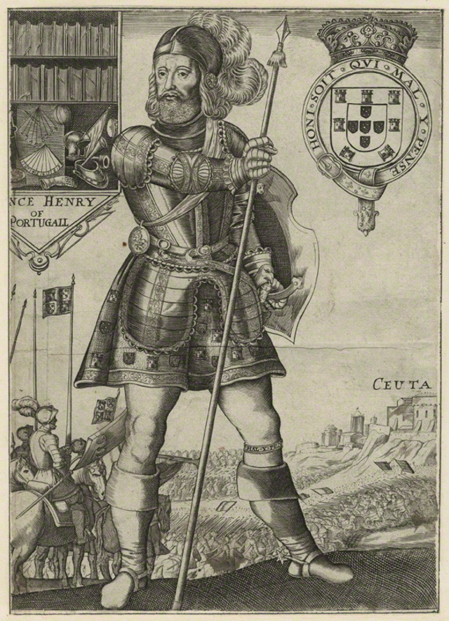 Enrique el Navegante grabado de Enrique como conquistador StudySmarter