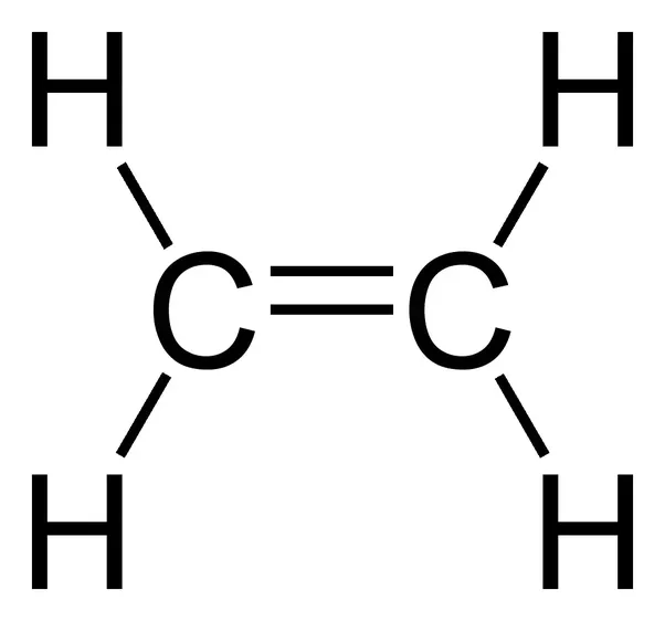 Structure de Lewis de l'éthène, Limites de la structure en points de Lewis, Composés ioniques et moléculaires, StudySmarter