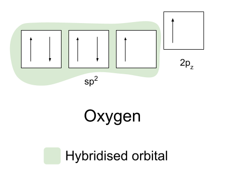 Carbonyl Group oxygen hybridised orbitals StudySmarter