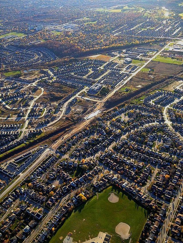 Urban Issues and Challenges Figure 5 Urban Sprawl Housing in Canada StudySmarter