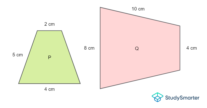 Isosceles trapeziums P and Q, 91Ó°ÊÓ Originals