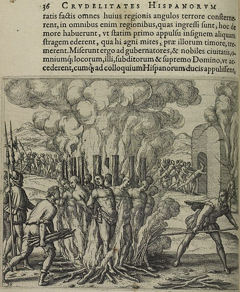 Enfermedades del Intercambio Colombino, La ejecución de indígenas por los españoles en 1598, StudySmarter