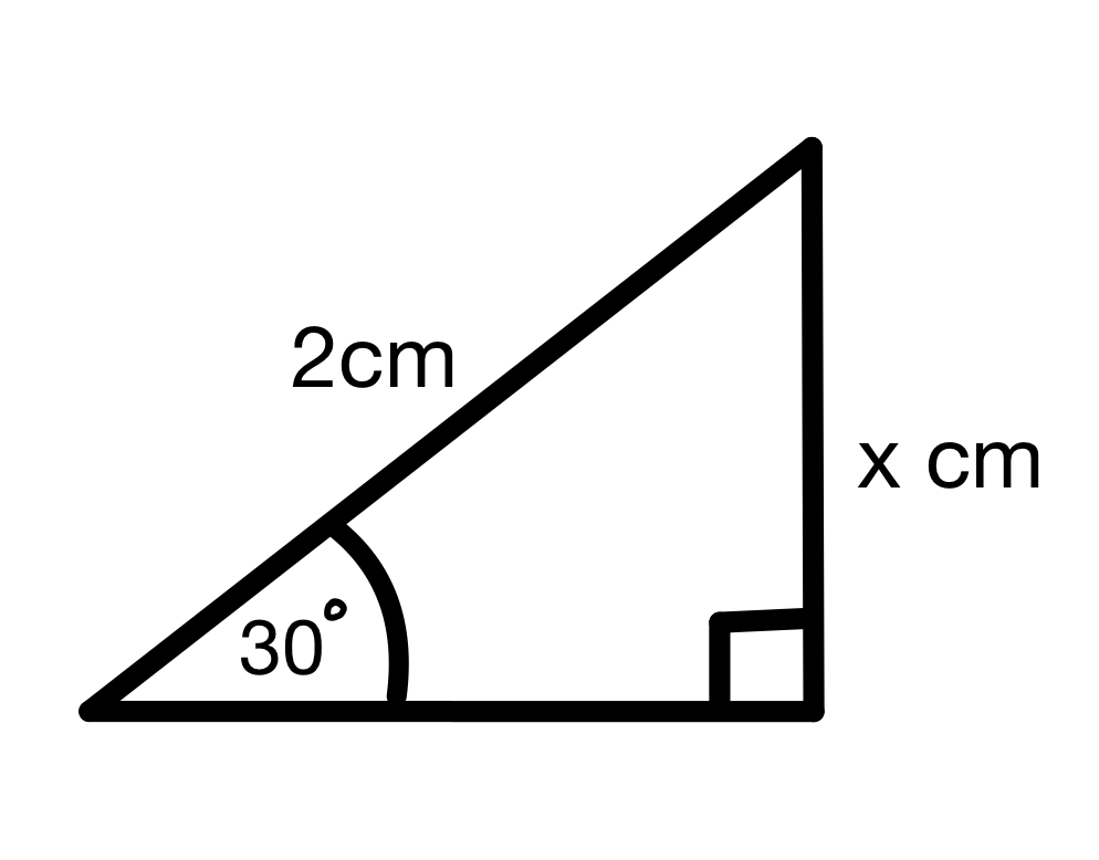 trigonométrie, exemple pour trouver le côté manquant, Jordan Madge