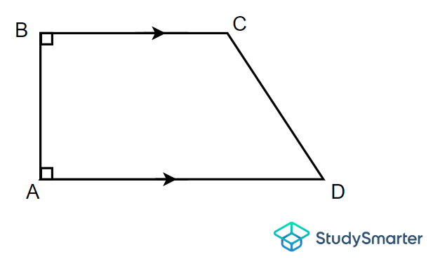 Right trapezoid, StudySmarter Originals