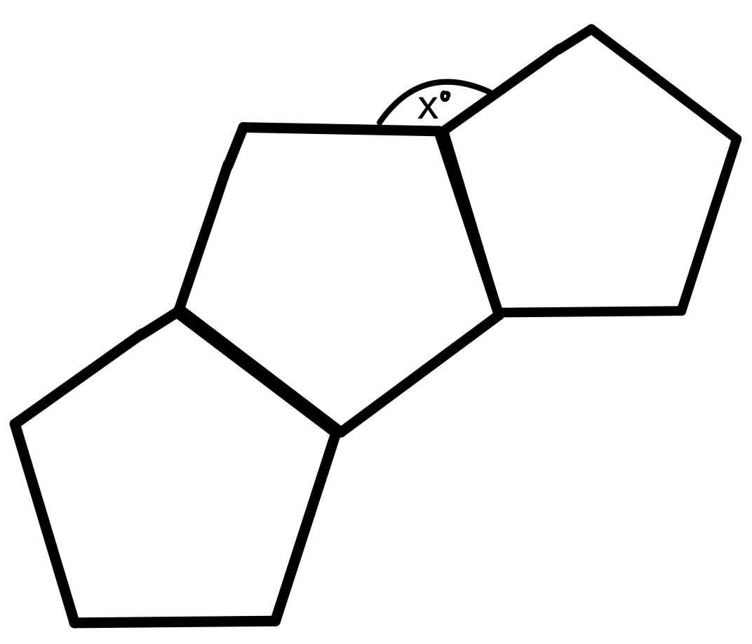 Angles in Polygon, Pentagon Example, Jordan Madge