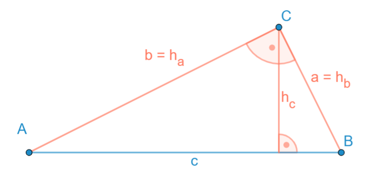 Höhenfußpunkt Dreieck Erklärung Rechtwinkliges Dreieck StudySmarter