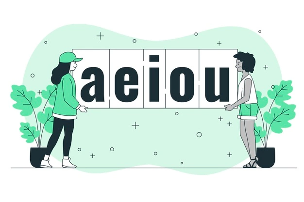 Voyelles, image des voyelles, StudySmarter