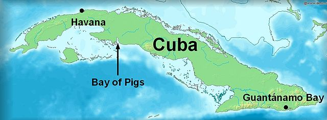 Invasion de la Baie des Cochons Emplacement de la Baie des Cochons à Cuba StudySmarter