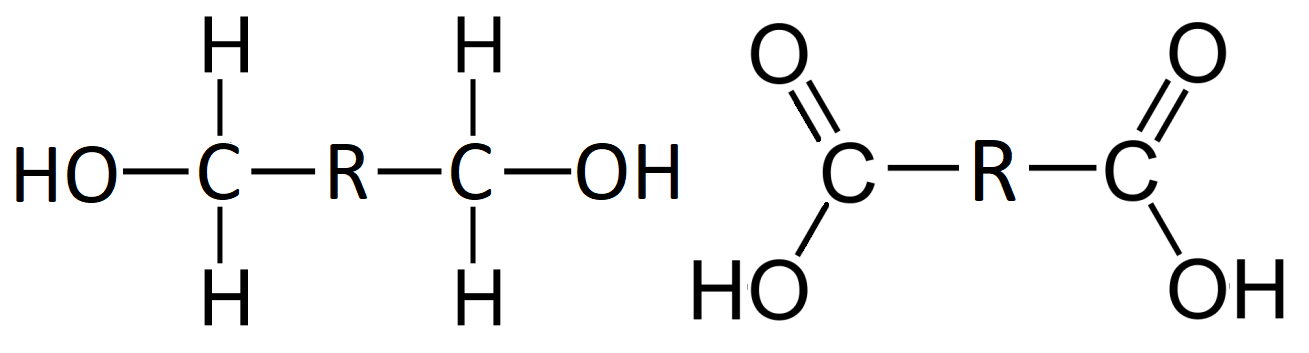 Reazioni di polimerizzazione, diolo acido dicarbossilico, StudySmarter