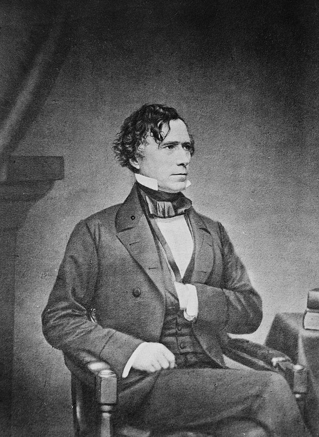 Retrato del presidente Franklin Pierce por Matthew Brady StudySmarter