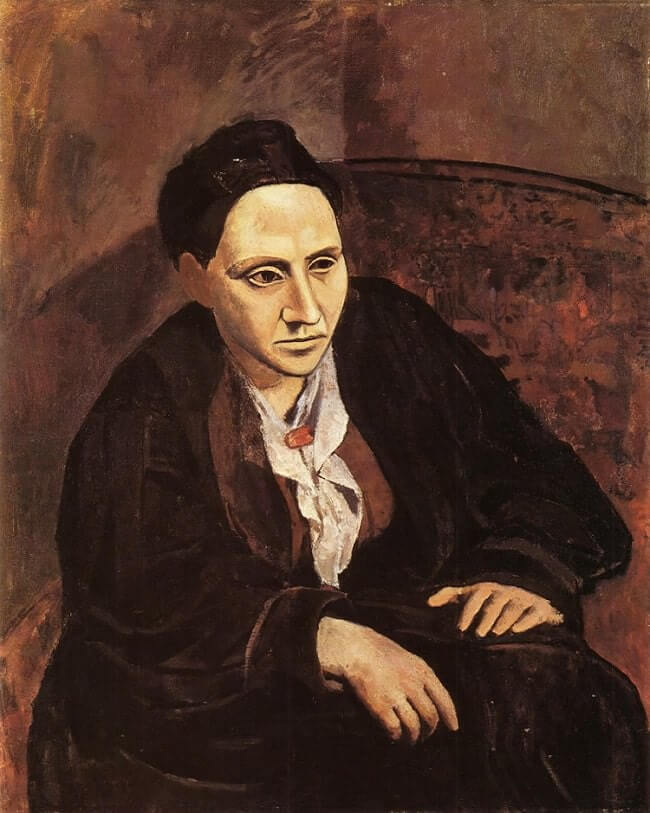 Modernismo americano Retrato de Gertrude Stein por Pablo Picasso 1906 EstudioSmarter.