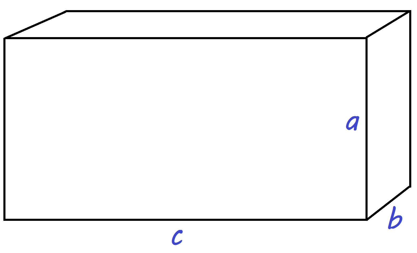 Volume cubique rectangulaire StudySmarter