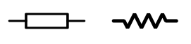 Circuits Symboles d'une résistance StudySmarter
