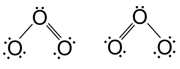 Structures de résonance de l'ozone, Limites de la structure en points de Lewis, Composés ioniques et moléculaires, StudySmarter