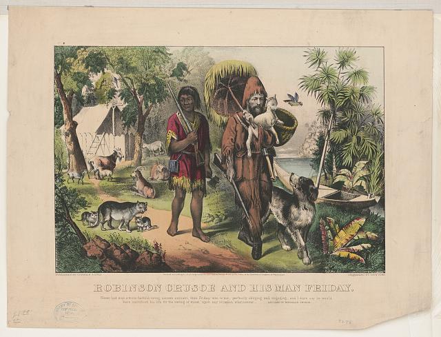Robinson Crusoe Viernes isla StudySmarter