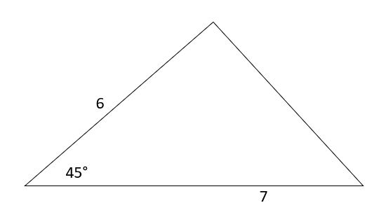 Reglas de los triángulos área de un triángulo regla del seno StudySmarter