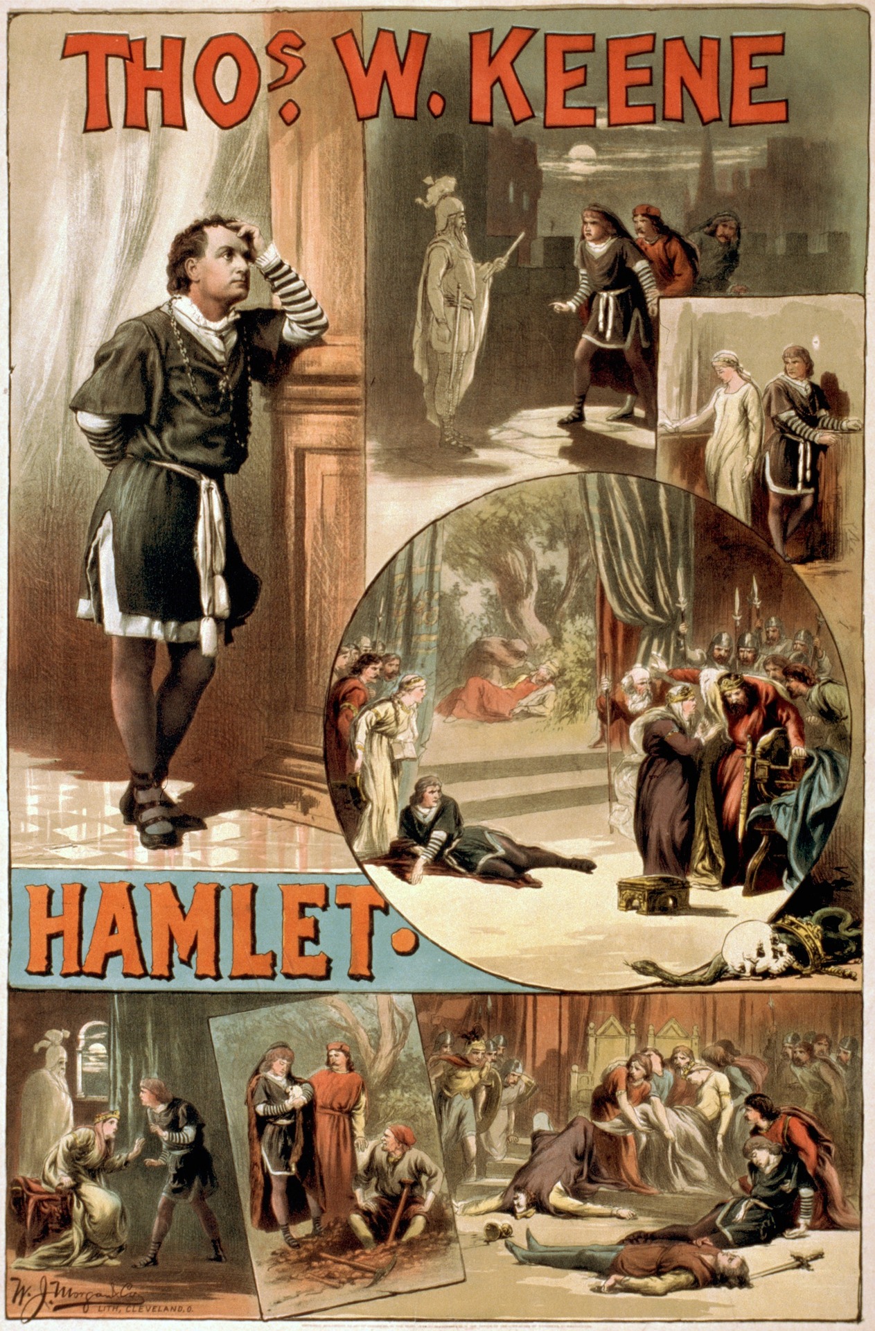 Gertrude and Claudius, Poster of Hamlet, StudySmater