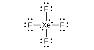 Structure de Lewis du tétrafluorure de xénon, Limites de la structure en points de Lewis, Composés ioniques et moléculaires, StudySmarter