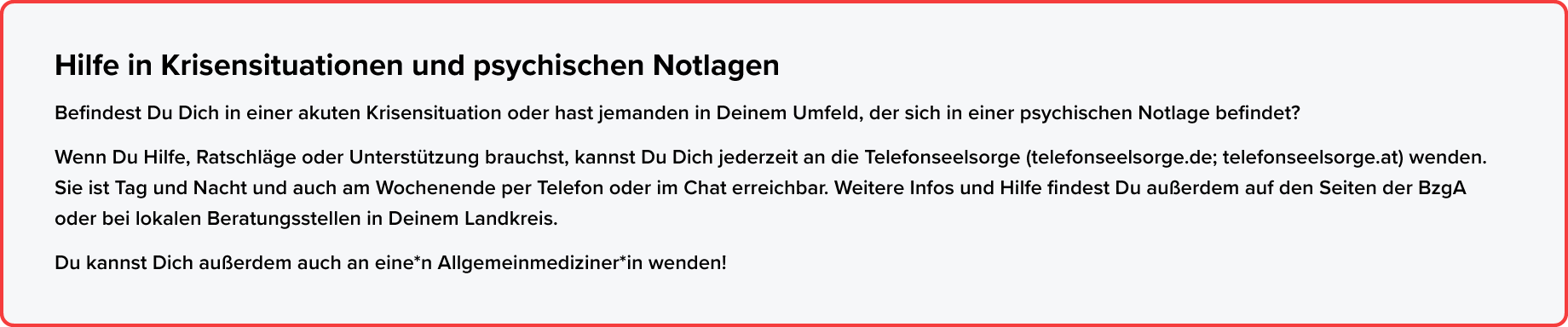 Forrest Gump, Hilfe in Krisensituationen und psychischen Notlagen telefonseelsorge.de, telefonseelsorge.at, StudySmarter