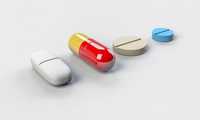 Ethics of Neuroscience psychology, Antidepressant drugs two white, one blue and one red and yellow, StudySmarter.