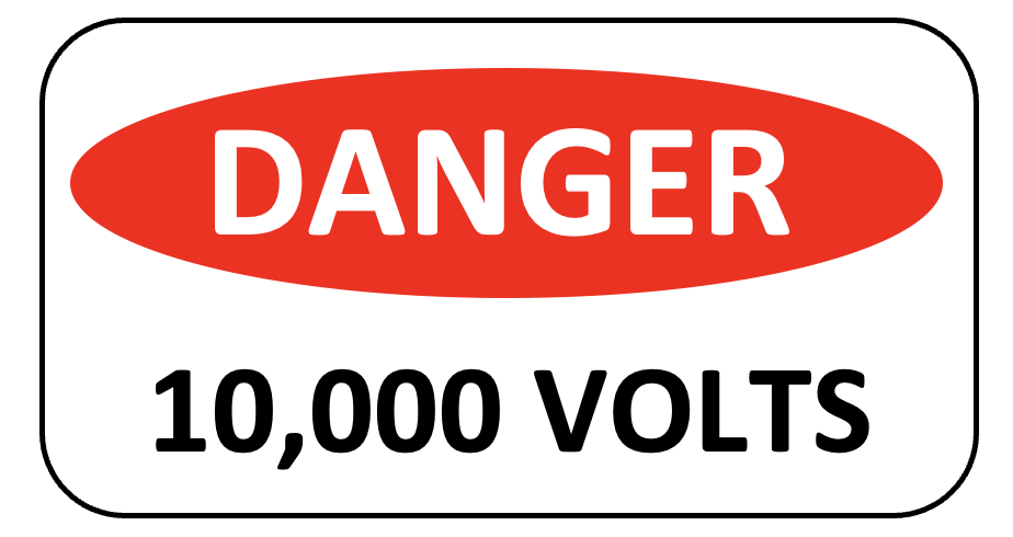 Puissance électrique, Avertissement de haute tension, StudySmarter