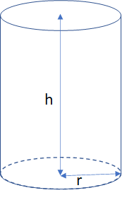 Volumen de cilindros Imagen de un cilindro circular recto StudySmarter