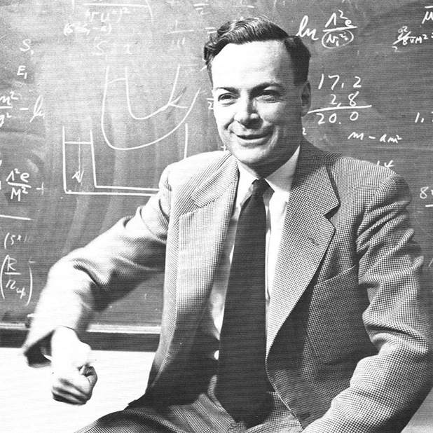 Physiciens célèbres, portrait de Richard Feynman, StudySmarter