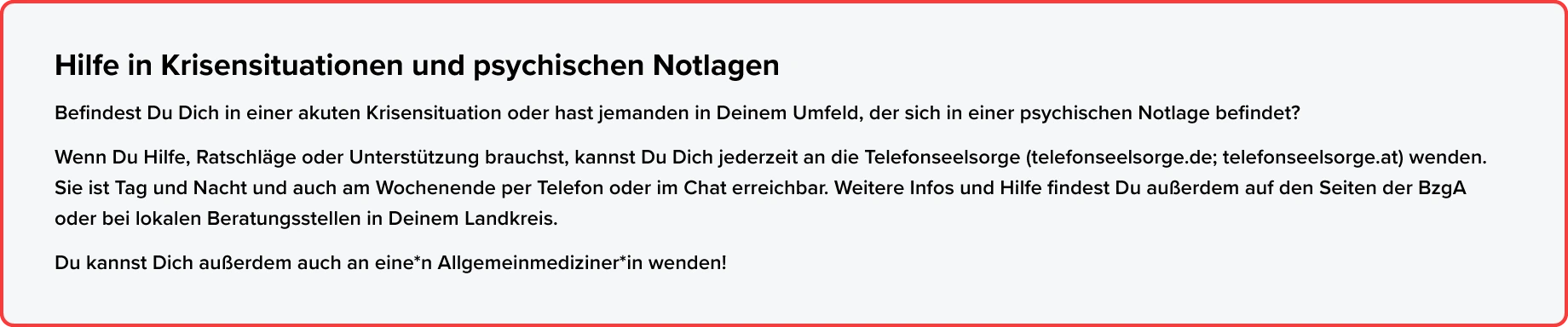 Die Leiden des jungen Werther, Hilfe in Krisensituationen und psychischen Notlagen telefonseelsorge.de, telefonseelsorge.at, StudySmarter