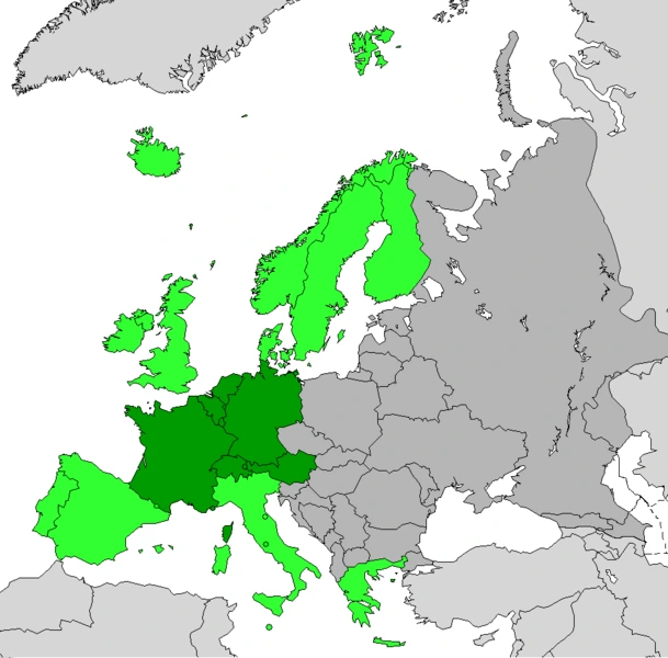 Perceptual Regions Western Europe StudySmarter